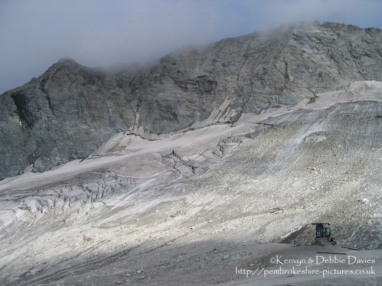 Col Sommeiller is one of the highest places in Europe accessible by vehicle at nearly 3000 metres.